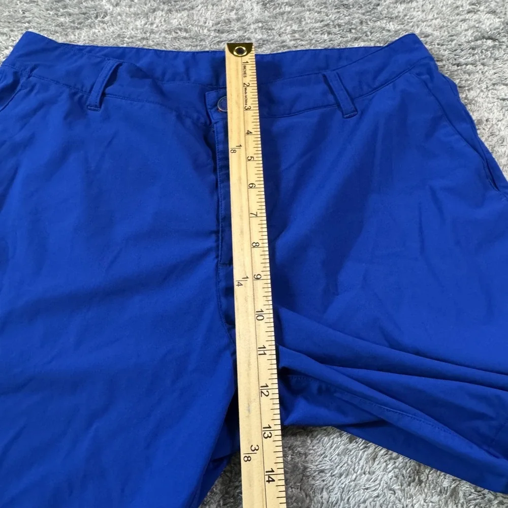 Rhone Commuter Shorts 31 Royal Blue Stretch Performance Fabric